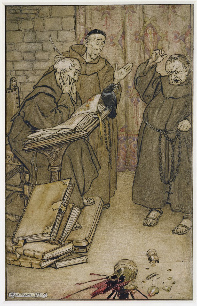 If Anyone Lied or If Anyone Swore by Arthur Rackham