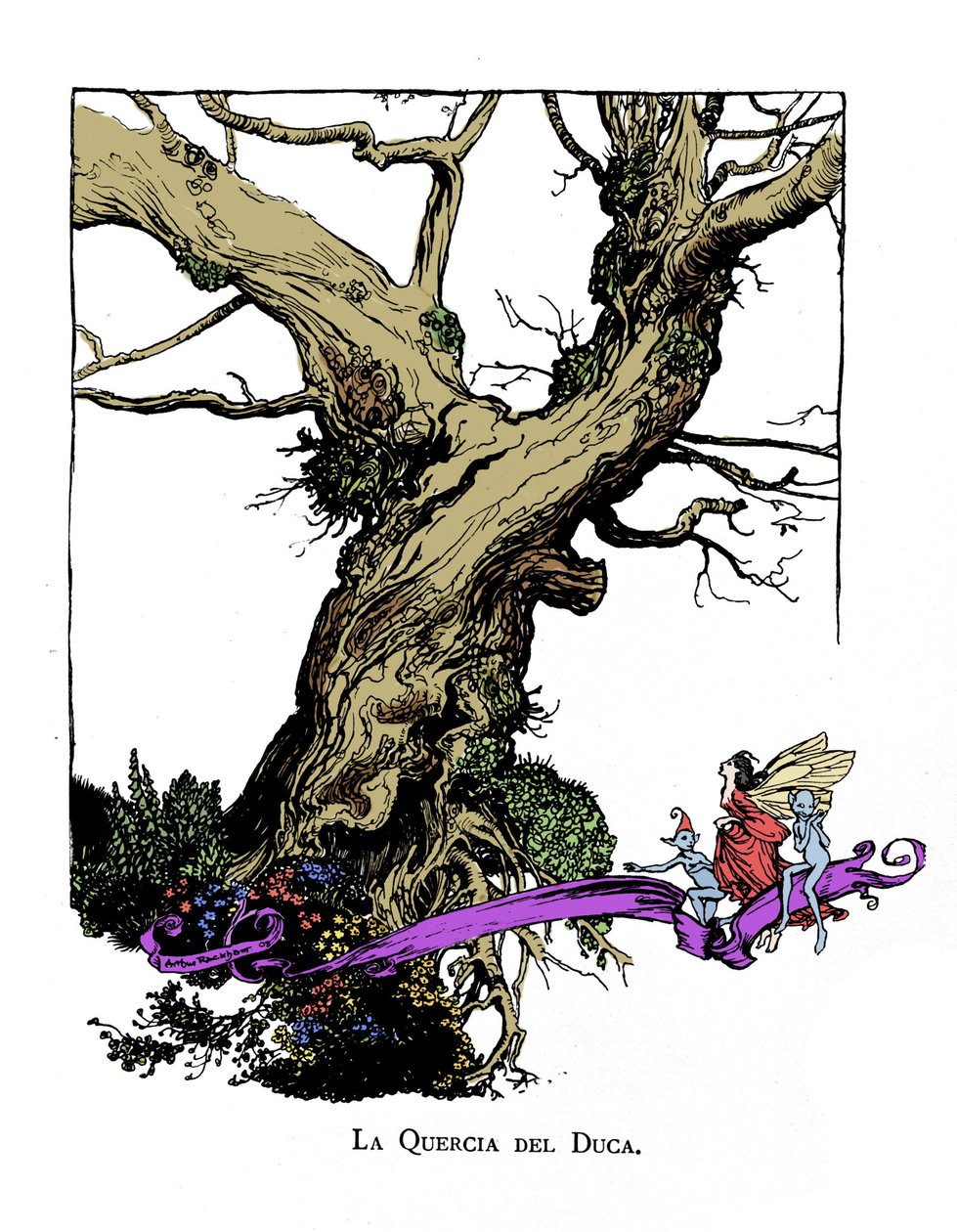 Illustration for A Midsummer Night
