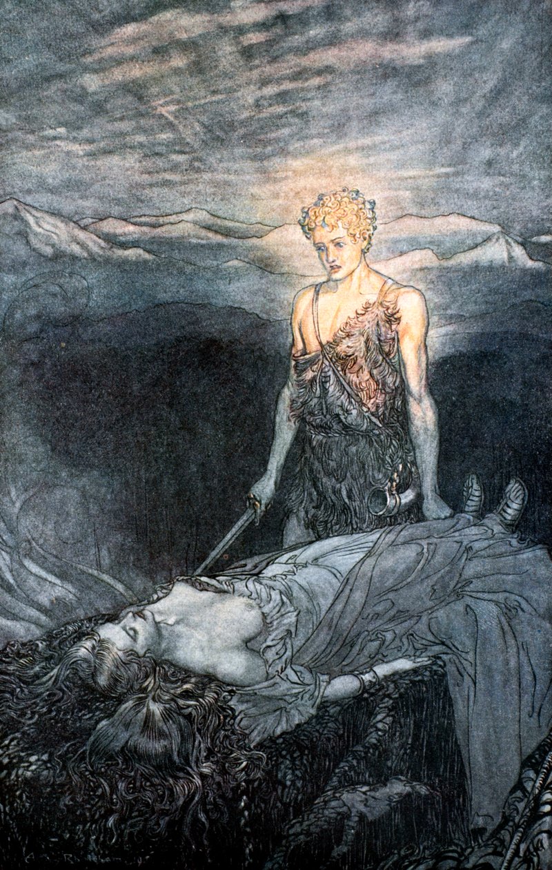 Illustration from Siegfried and the Twilight of the Gods, 1924