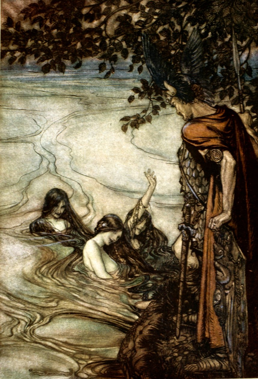 Illustration from Siegfried and the Twilight of the Gods