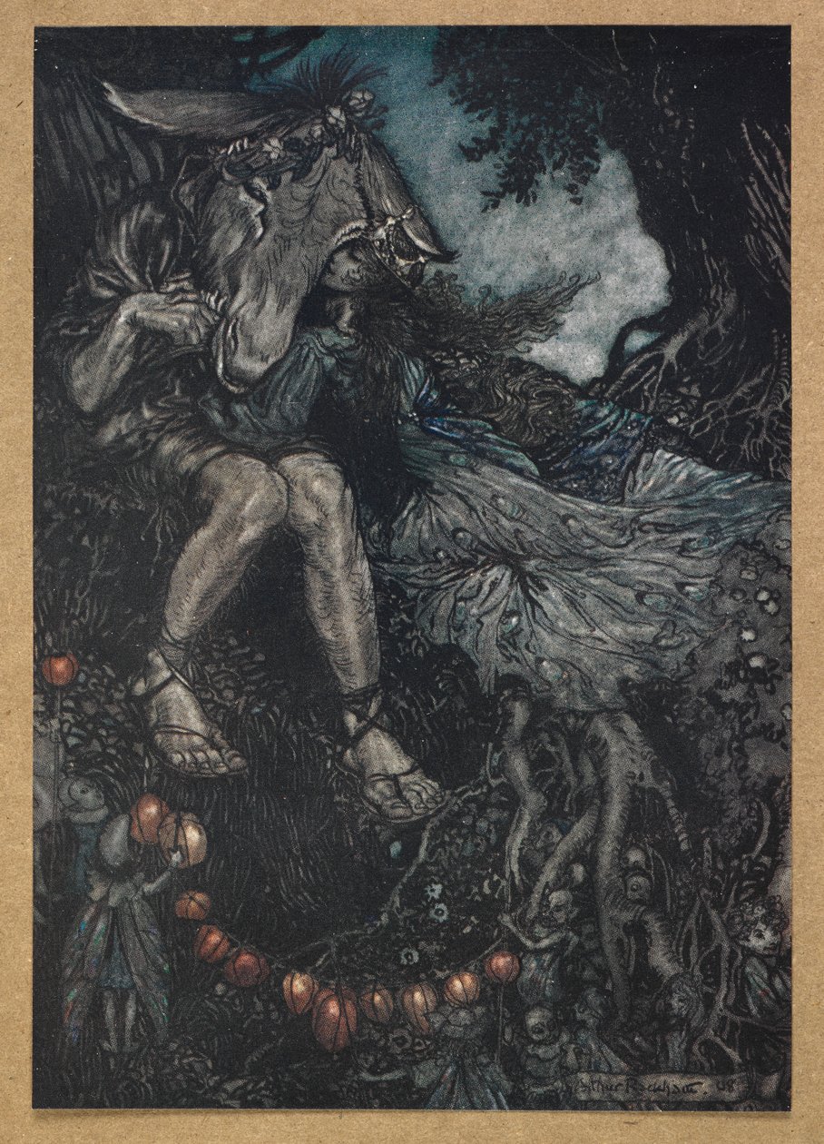 Bottom and Titania. A scene from 