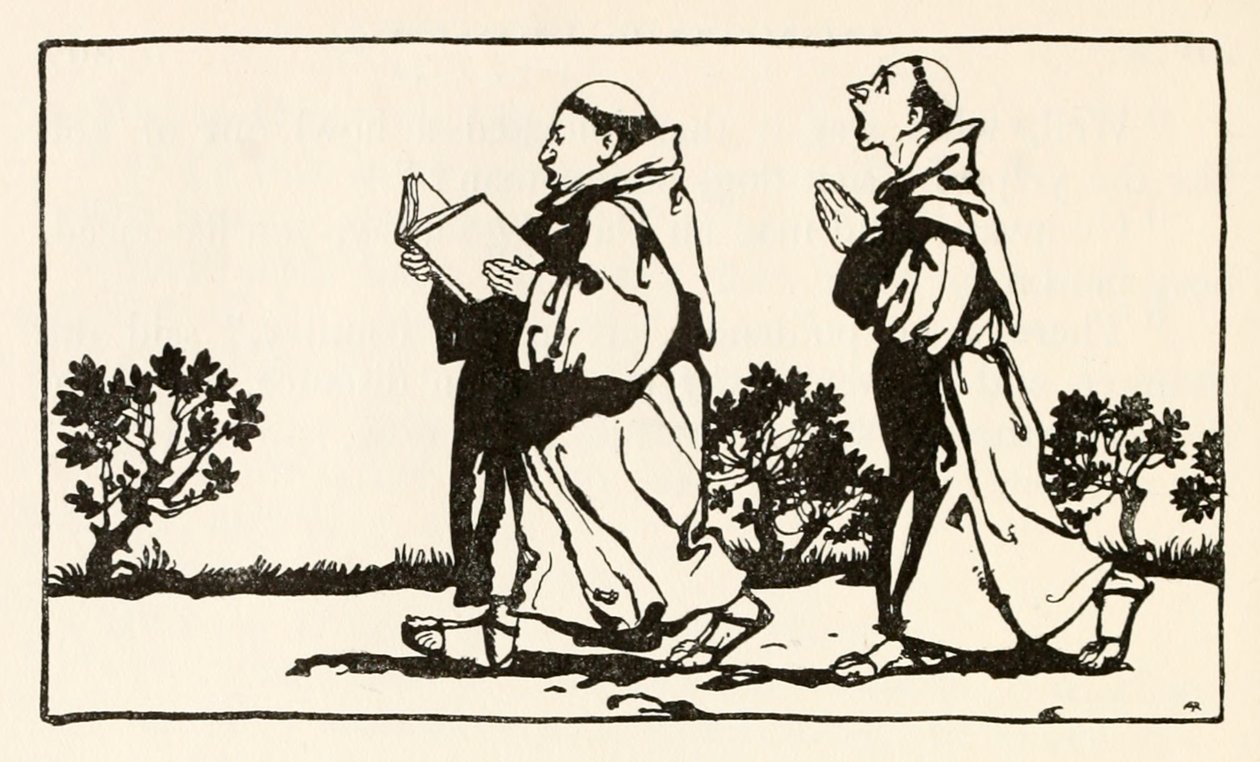 The Hag sat against the wall, from Mongan