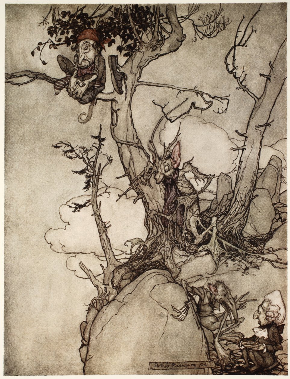 The Kaatsberg or Catskill mountains have always been a region full of fable, from Rip Van Winkle by Washington Irving by Arthur Rackham