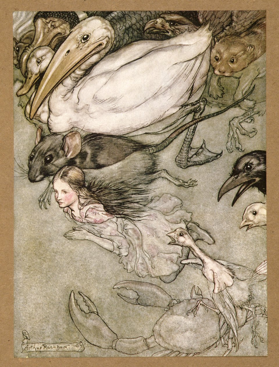 The Pool of Tears, from Alice