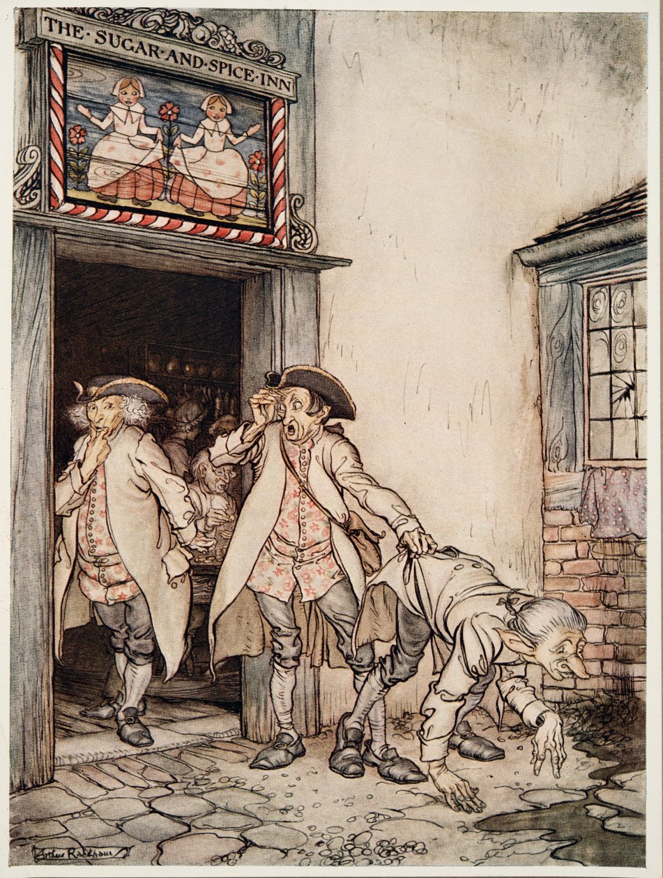 The Three Army Surgeons by Arthur Rackham
