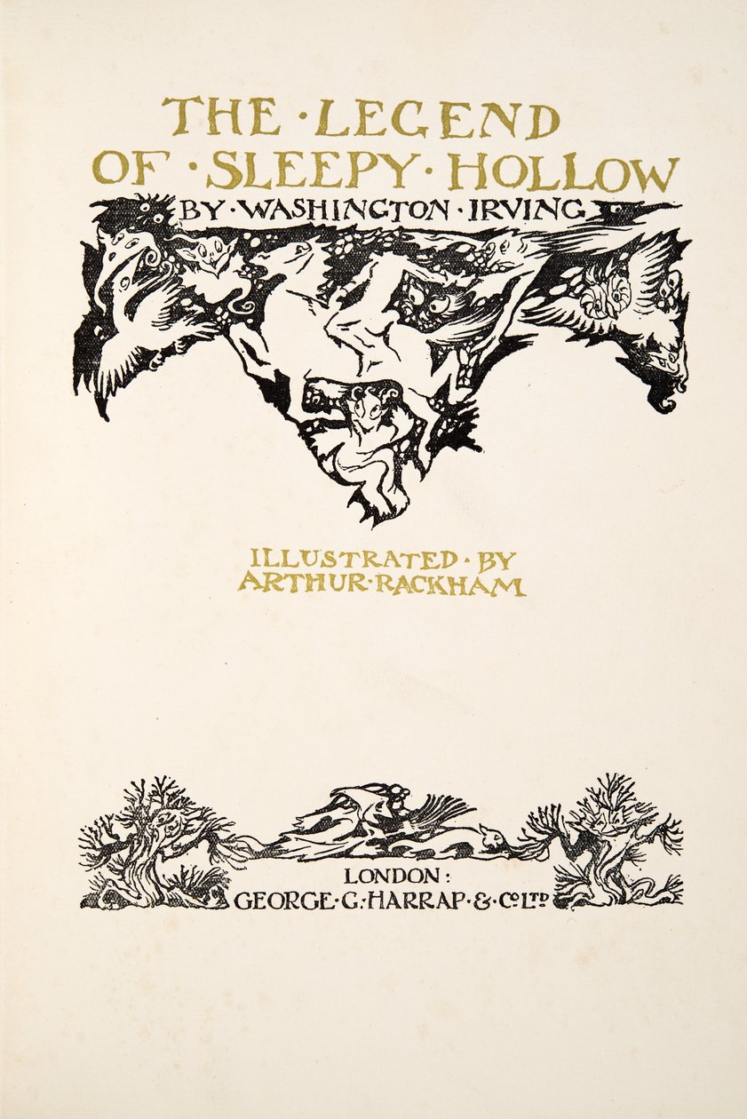 Title Page by Arthur Rackham