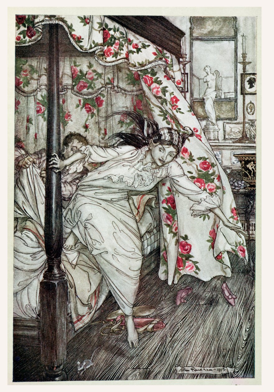 Venus and the Cat, illustration from 