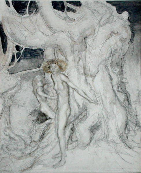 Wood Nymphs by Arthur Rackham