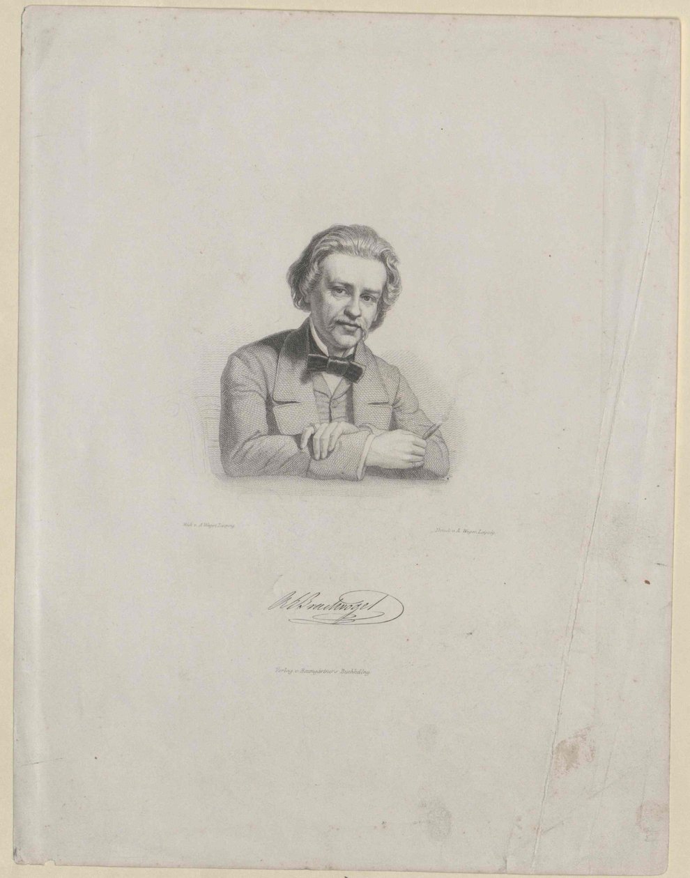 Albert Brachvogel by Artist Unknown