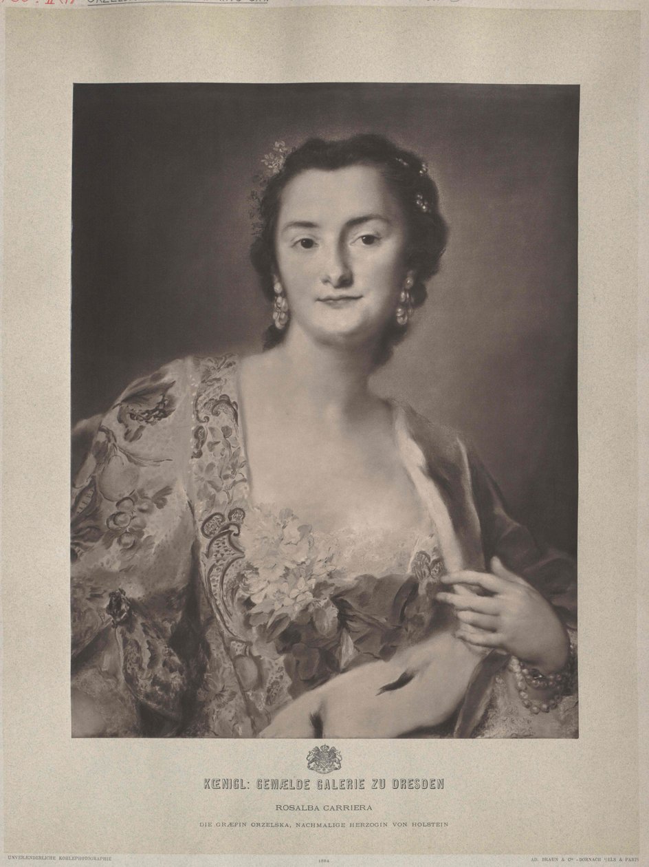 Anna Caroline Countess Orzelska by Artist Unknown