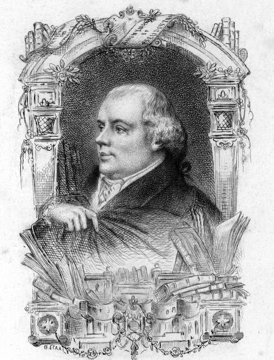 Antoine-Alexandre Barbier Library and Library by Artist Unknown