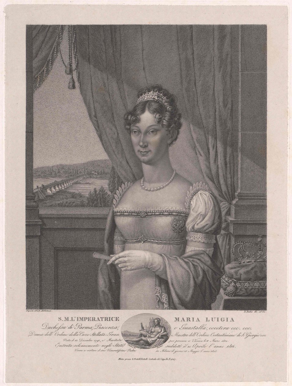 Archduchess of Austria Maria Louisa (1791-1847) by Artist Unknown