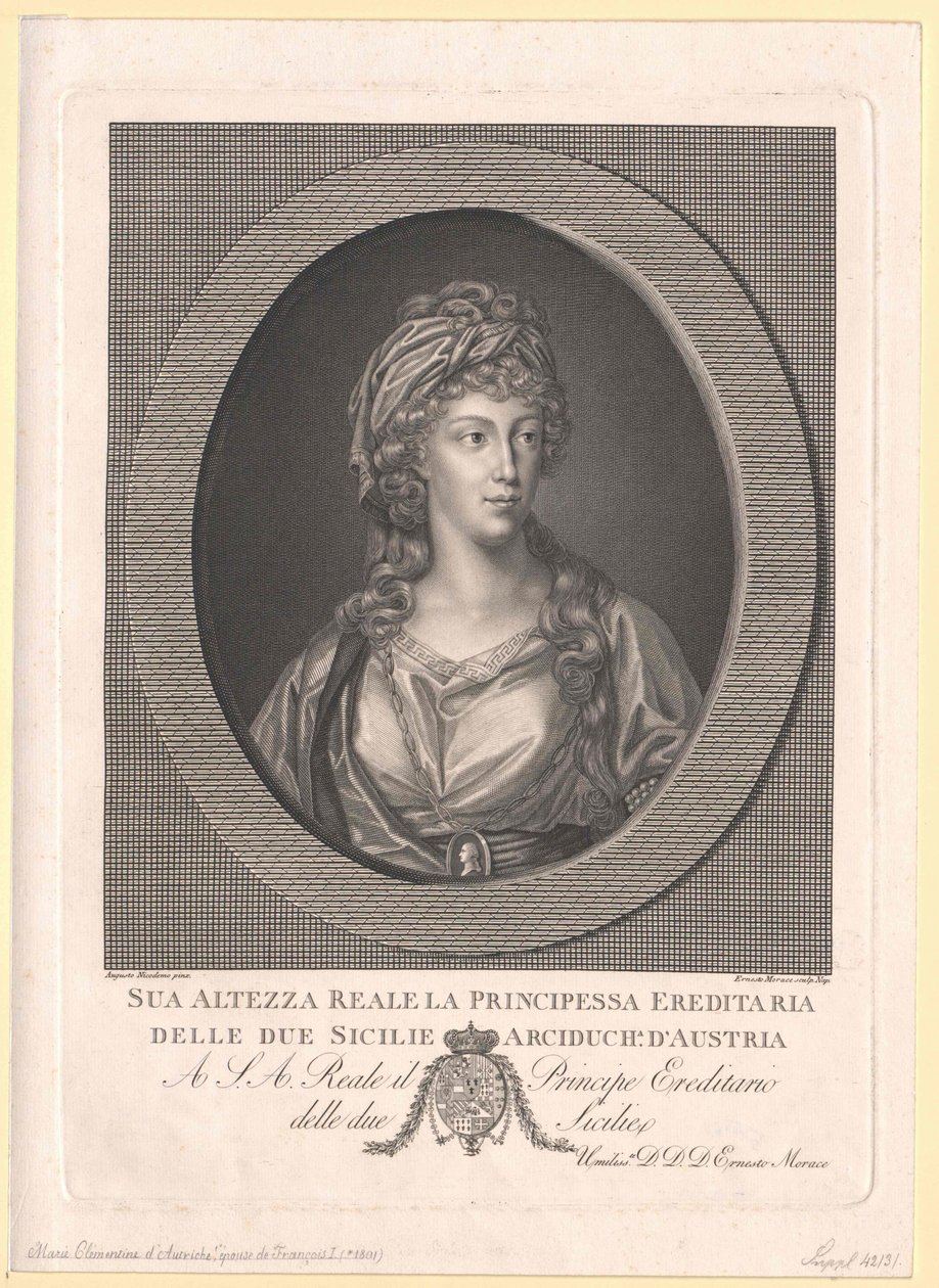 Archduchess of Austria Clementine by Artist Unknown