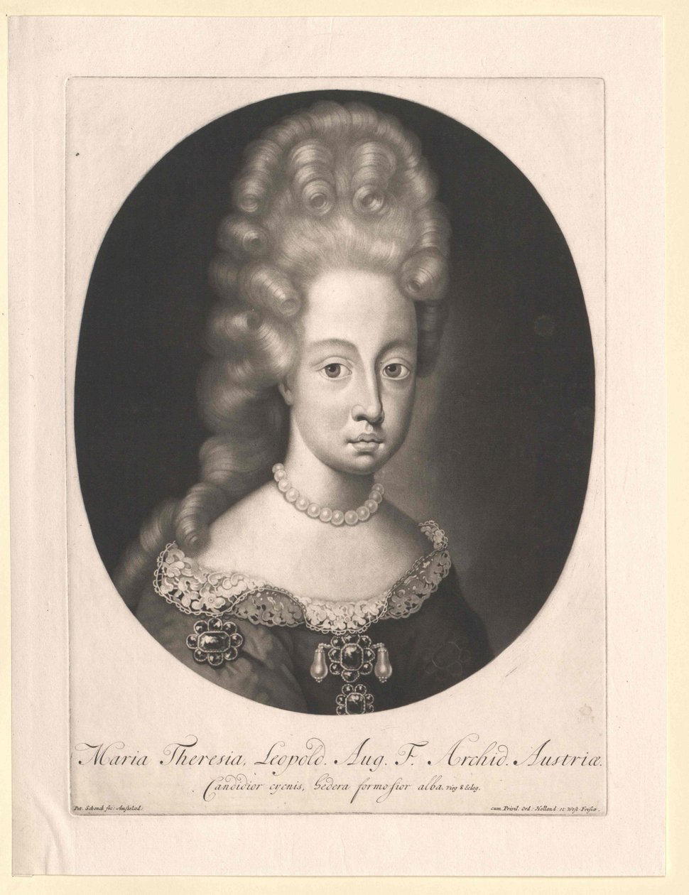 Archduchess of Austria Therese by Artist Unknown