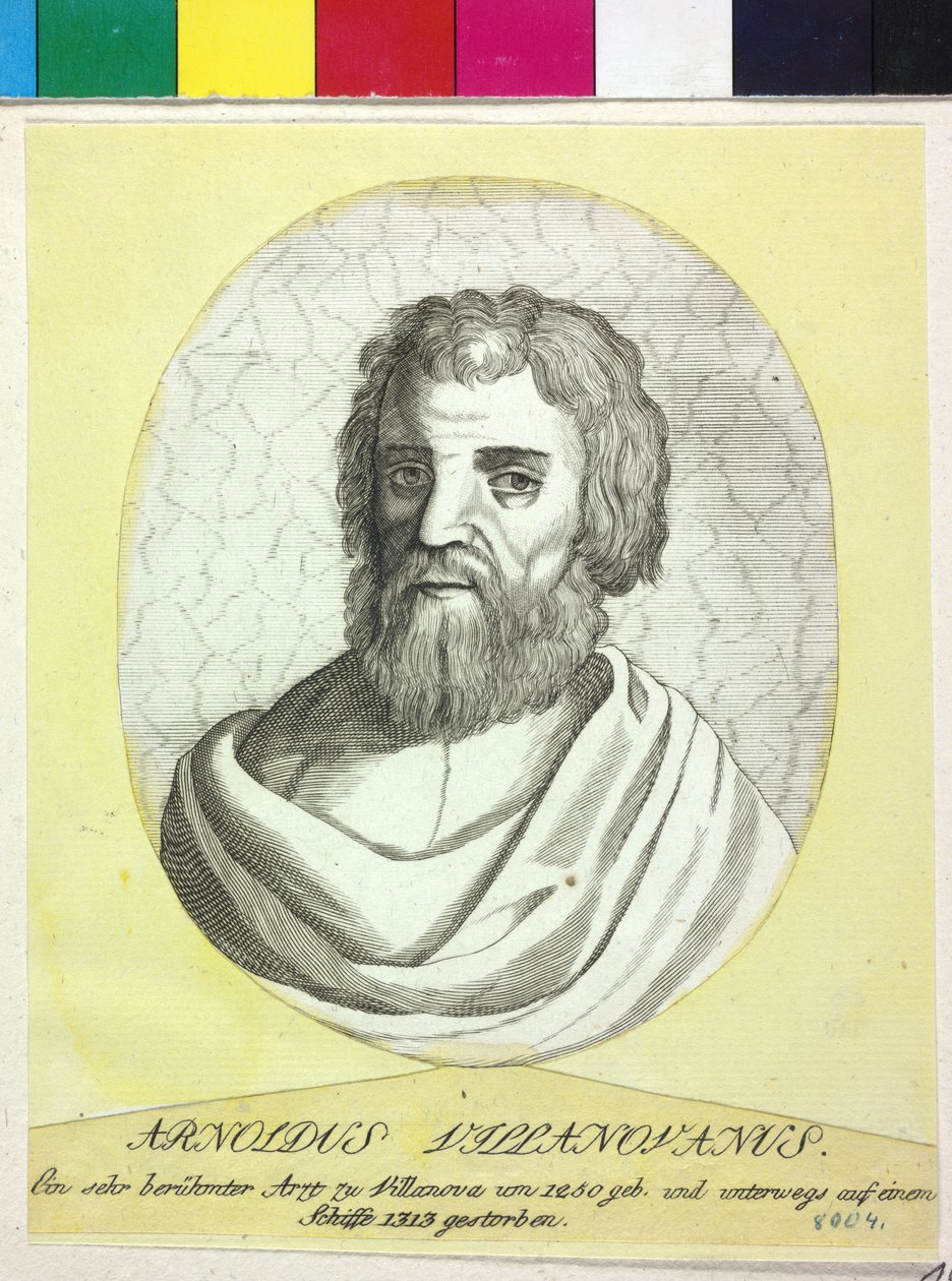 Arnaldus von Villanova by Artist Unknown