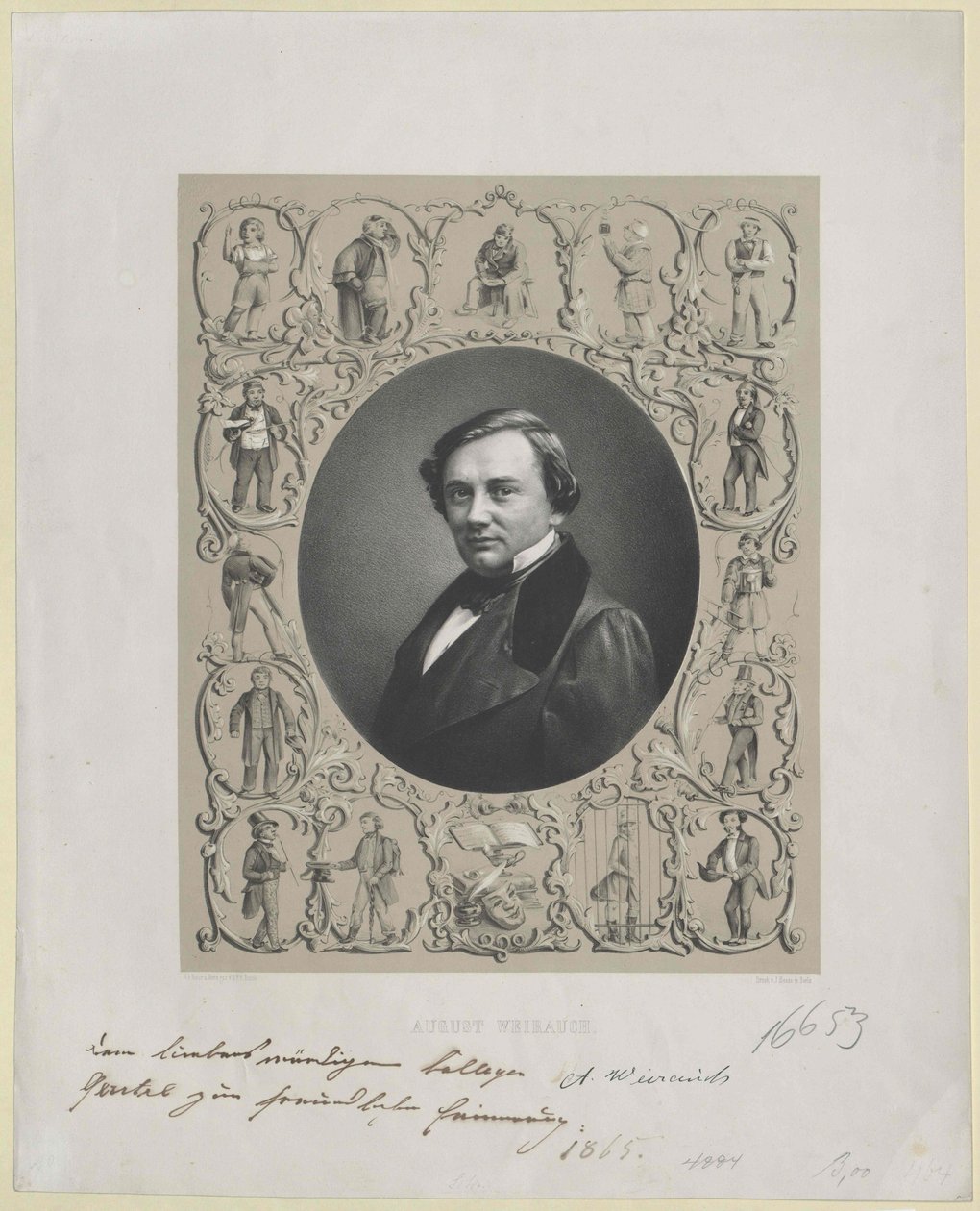 August Weihrauch by Artist Unknown