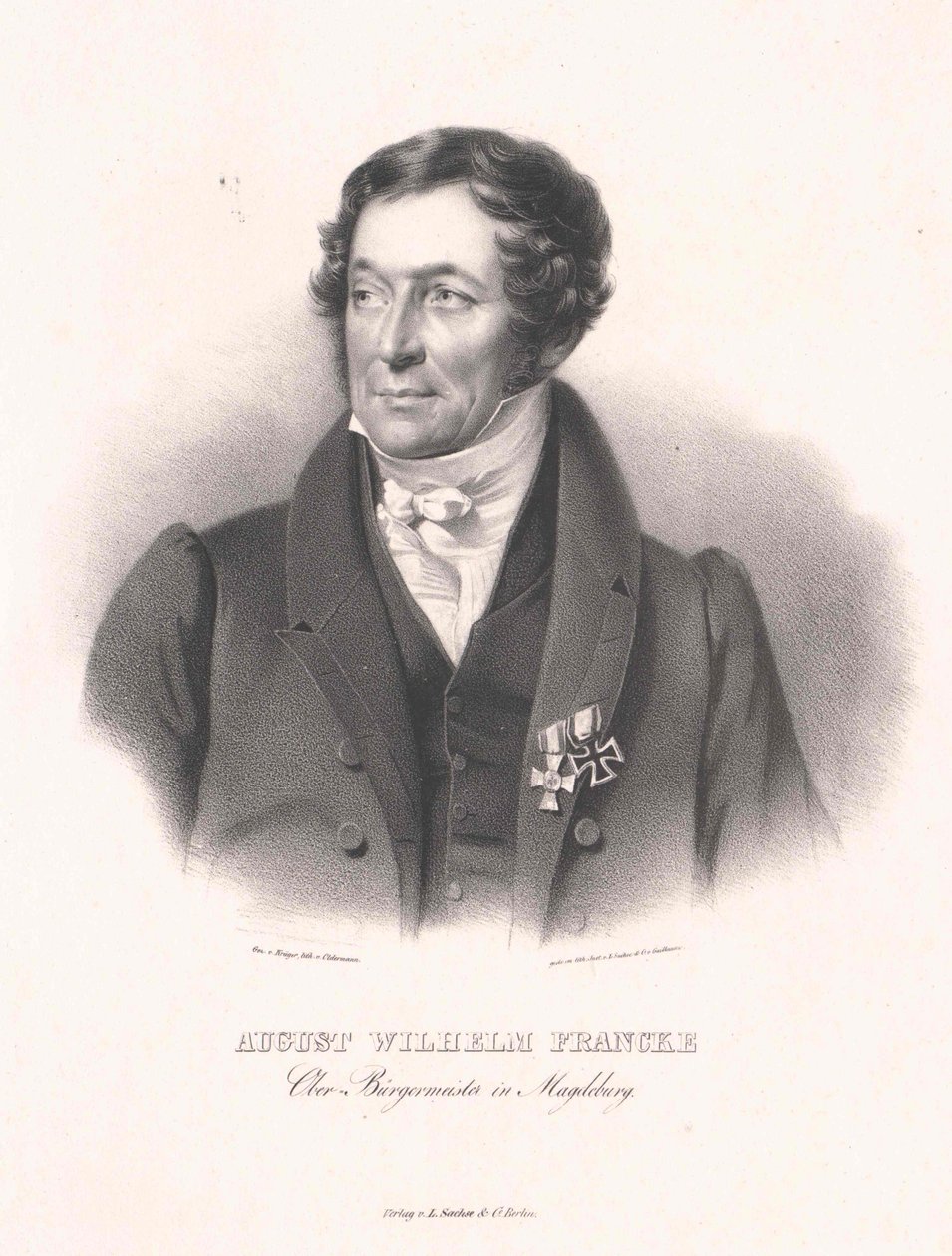 August Wilhelm Francke by Artist Unknown