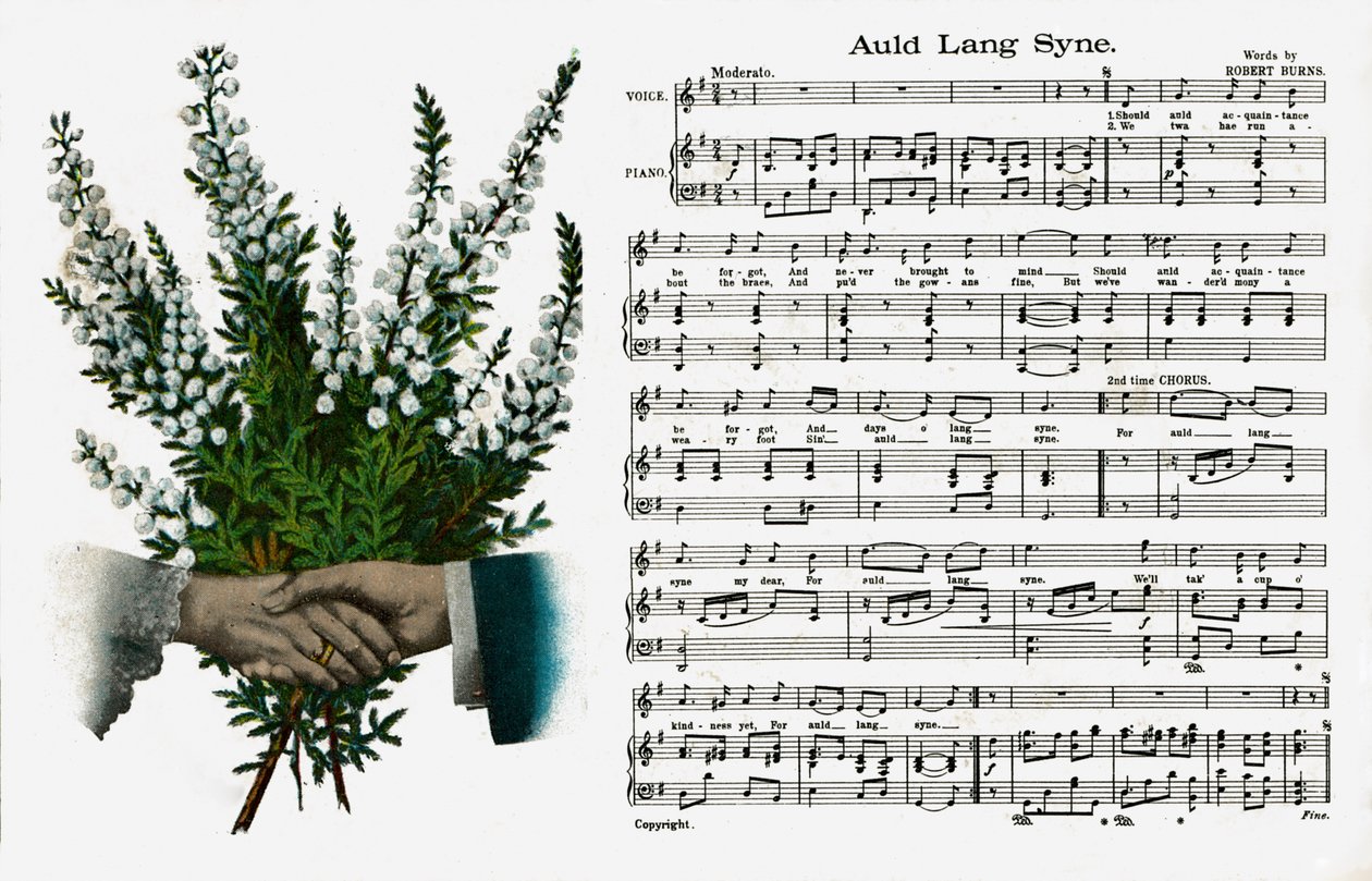Auld Lang Syne by Artist Unknown