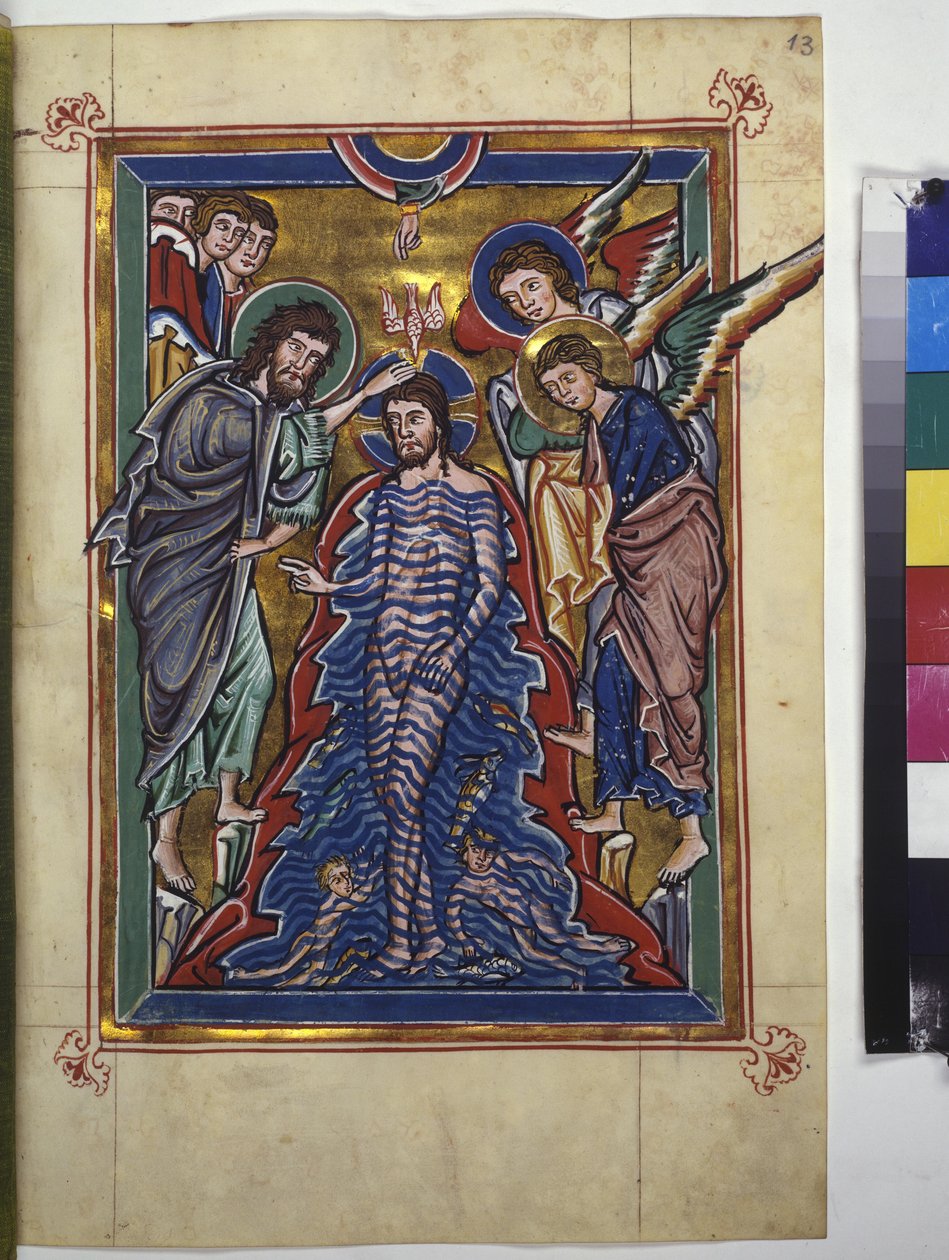 Baptism of Christ by Artist Unknown