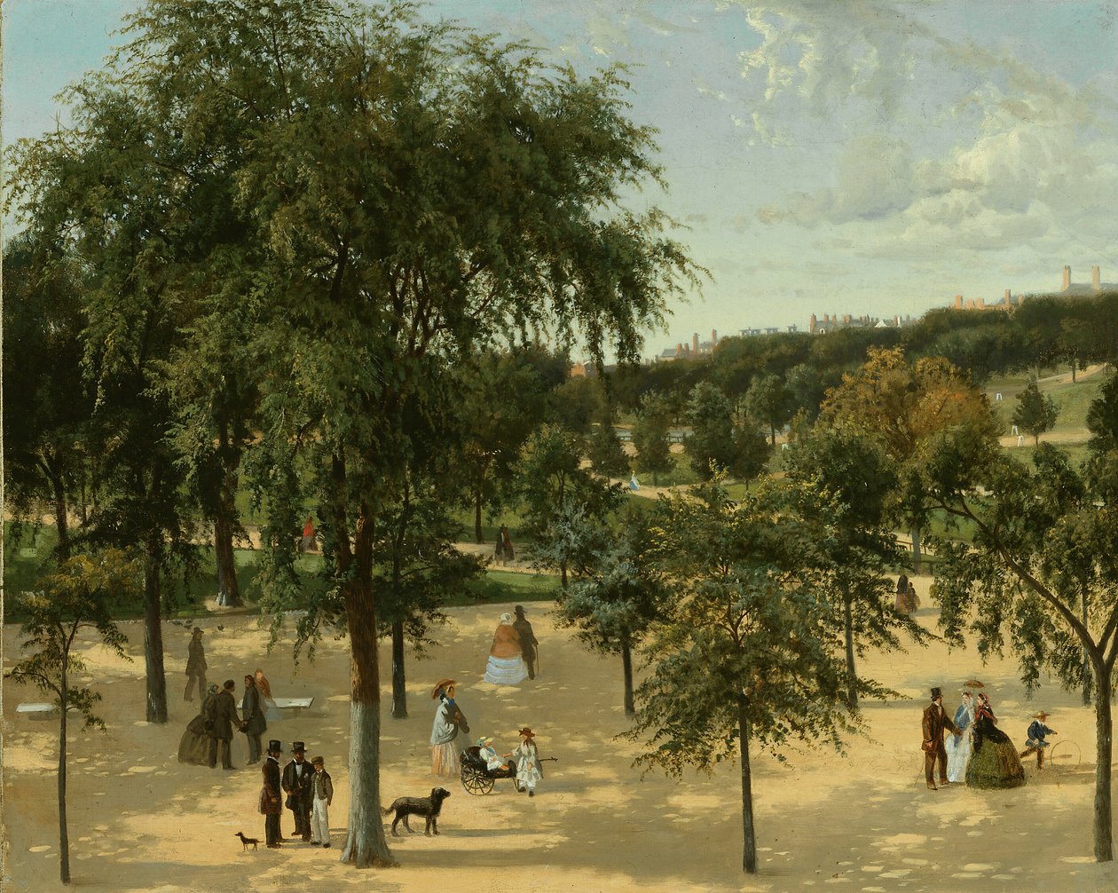 Boston Common by Artist Unknown