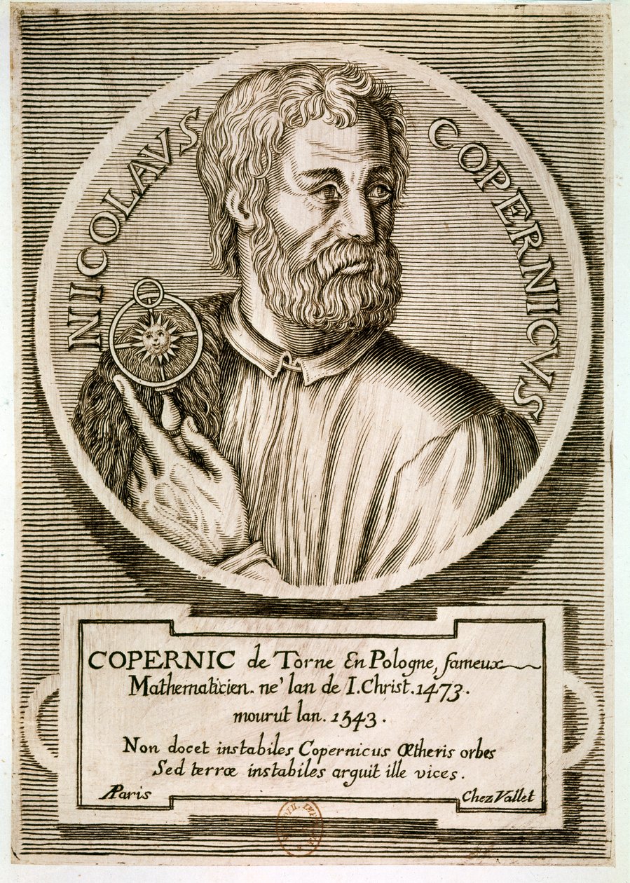 Nicolaus Copernicus: Portrait by Artist Unknown