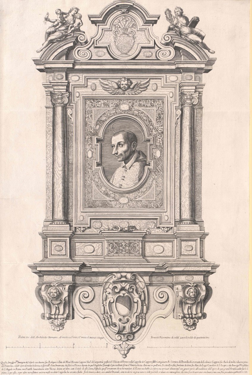 Carlo Borromeo (print) by Artist Unknown