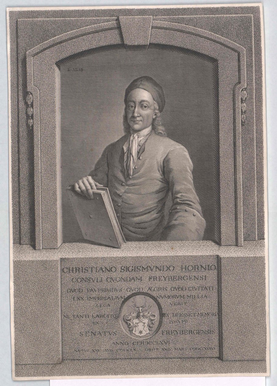 Christian Sigismund Horn by Artist Unknown