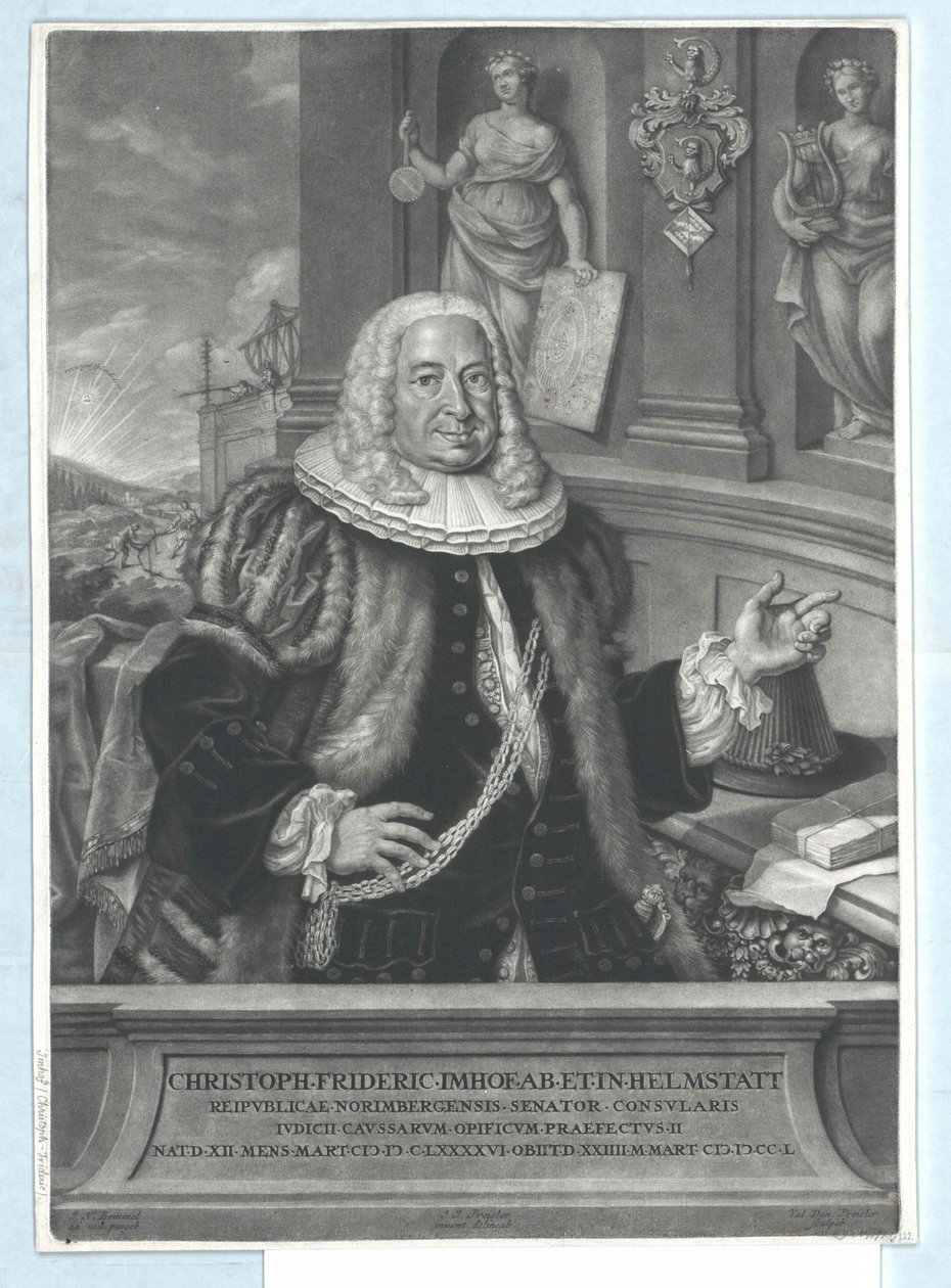 Christoph Frederick Imhof by Artist Unknown