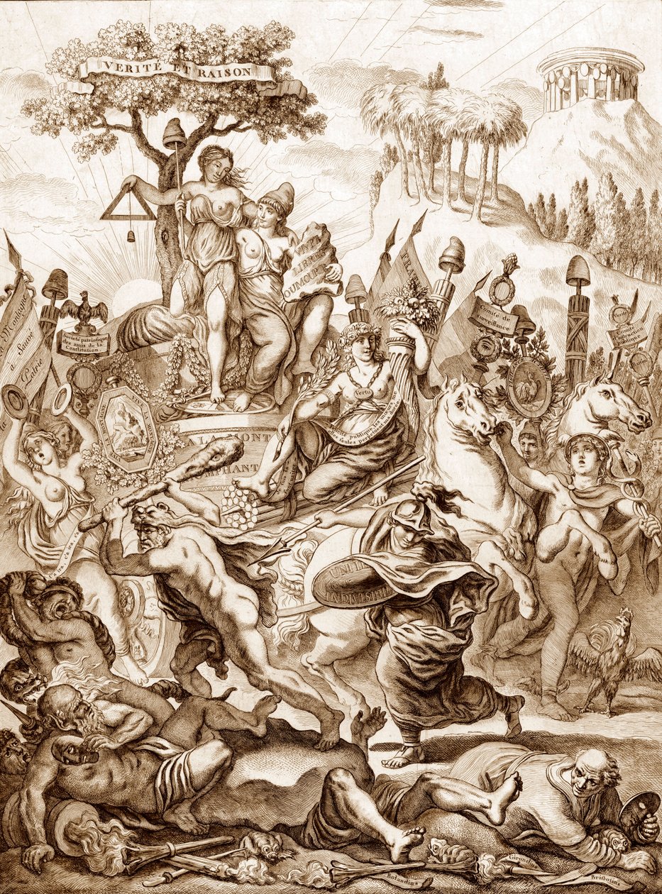 Convention Montagnarde - Allegory of the triumph of the 
