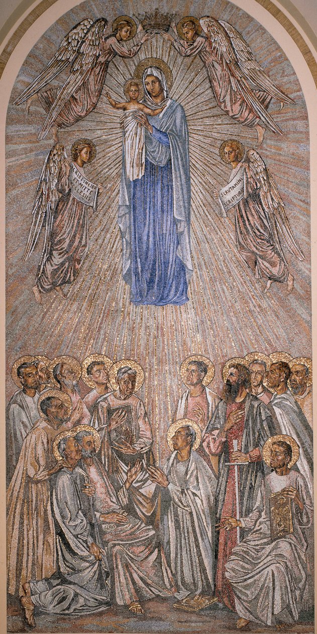 Coronation of the Virgin by Artist Unknown