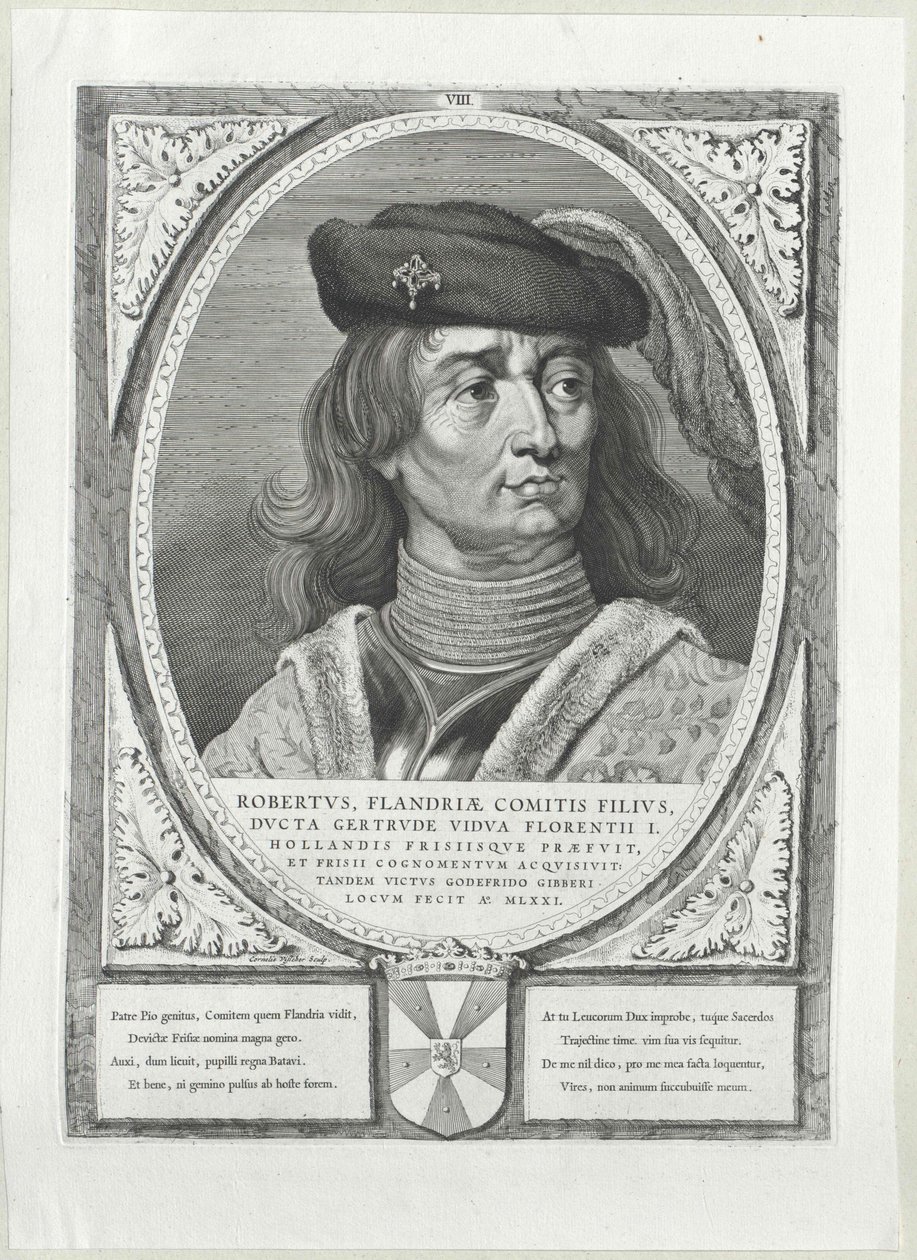Count of Flanders Robert I the Frisian by Artist Unknown