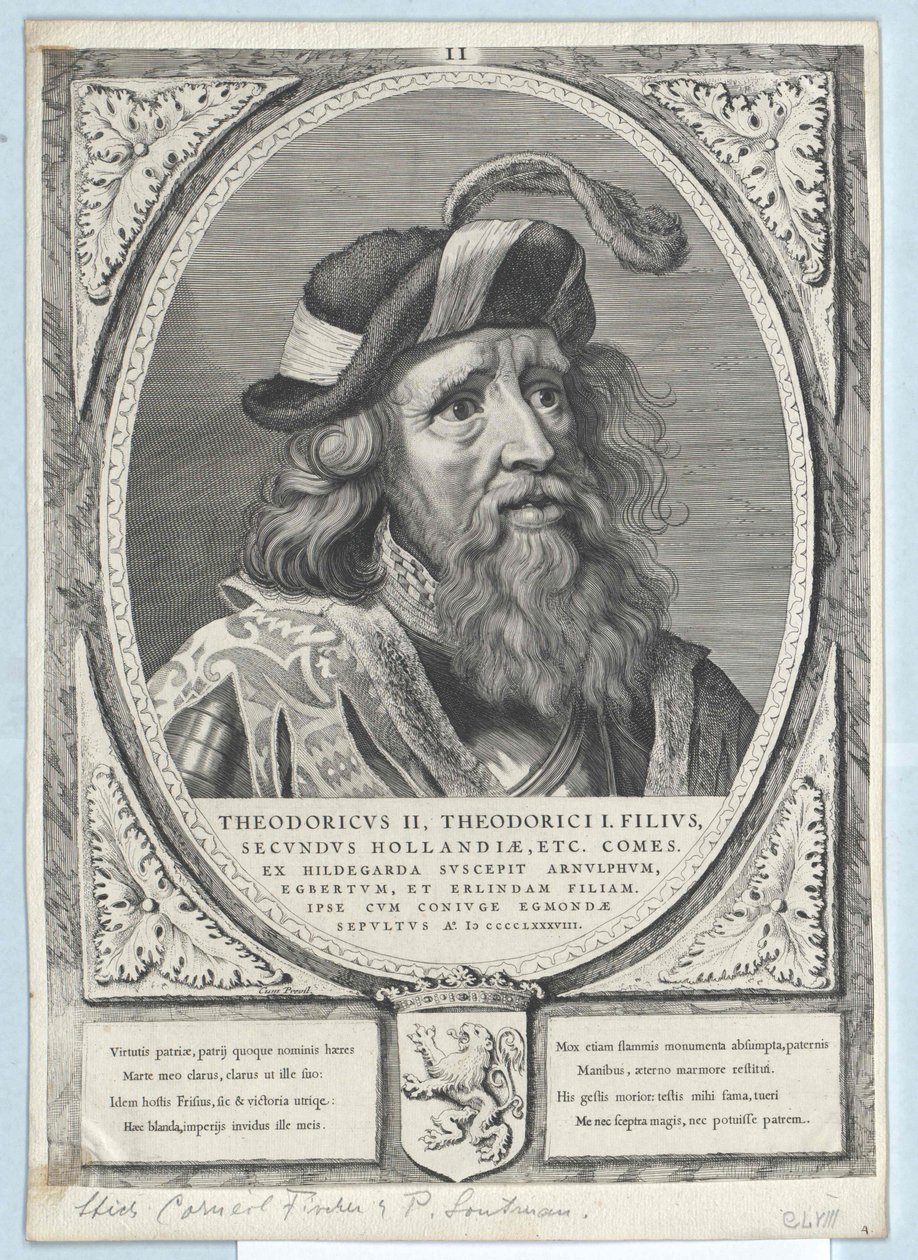 Count of Holland Dietrich II by Artist Unknown