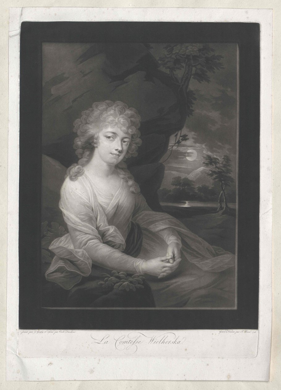 Countess Wielhorska by Artist Unknown