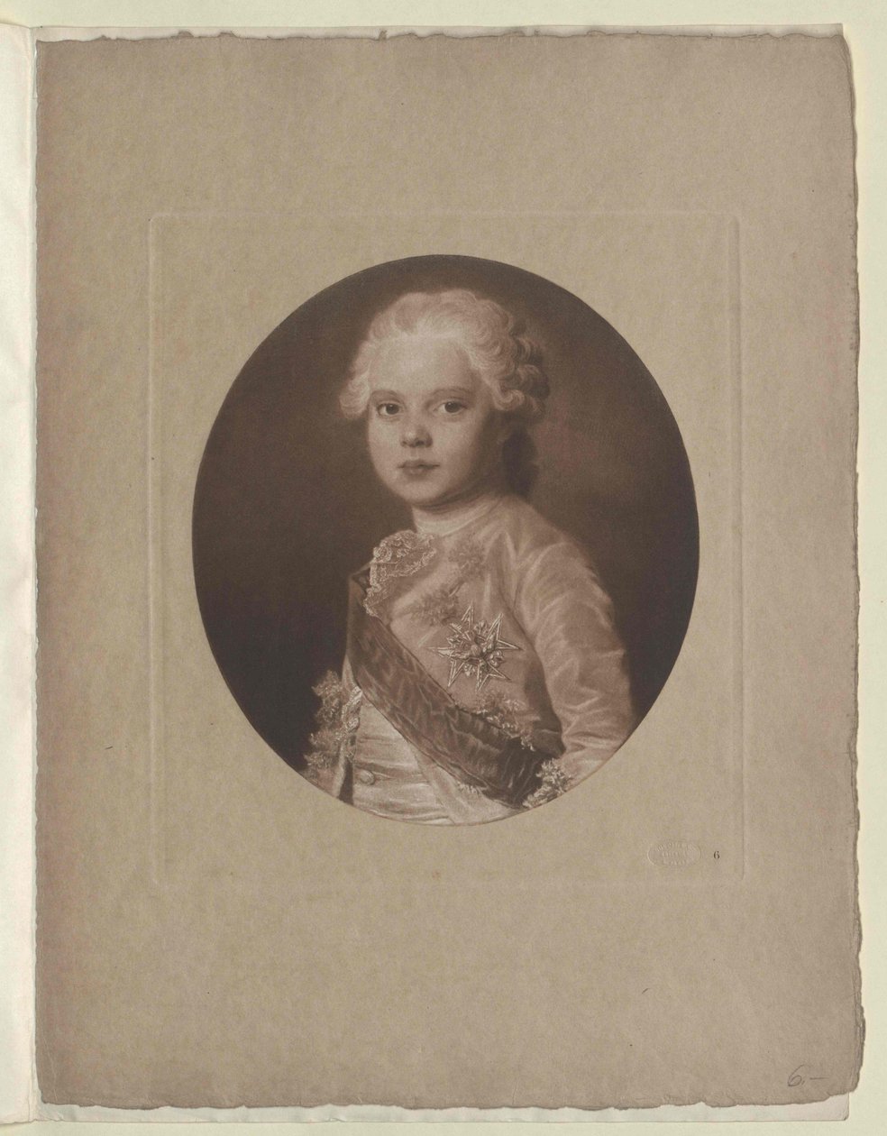 Dauphin Louis XVII of France by Artist Unknown