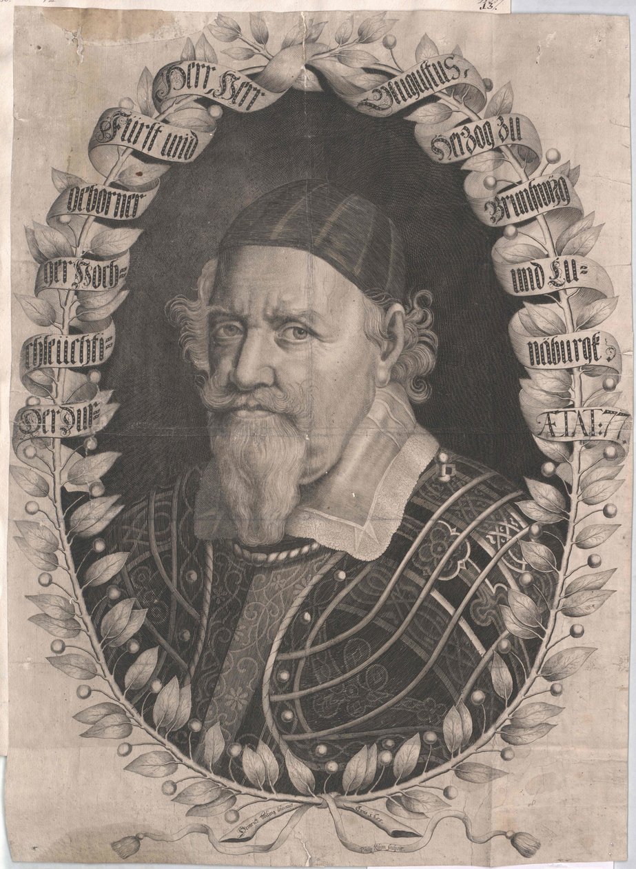 Duke of Brunswick-Wolfenbuettel August the Younger by Artist Unknown