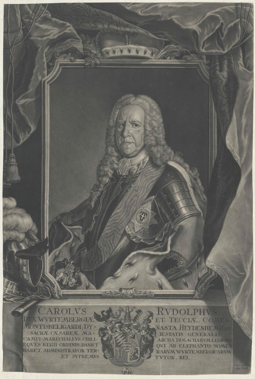 Duke Karl Rudolf of Württemberg by Artist Unknown