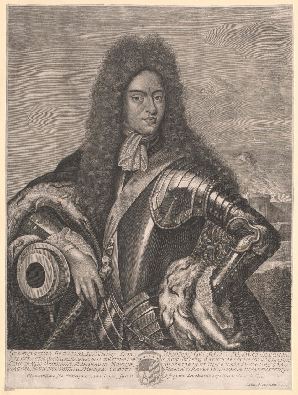Elector Johann George IV of Saxony by Artist Unknown