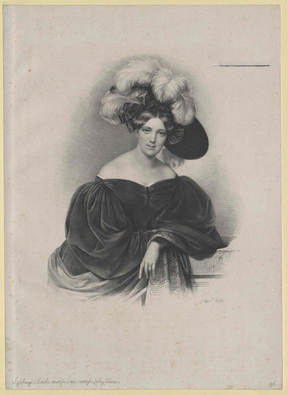 Emilie Countess Zichy-Ferraris by Artist Unknown