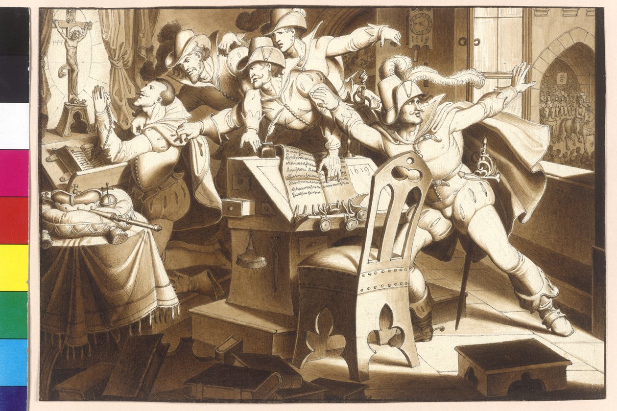 Emperor Ferdinand II Against the Debts of Bohemian Protestants by Artist Unknown