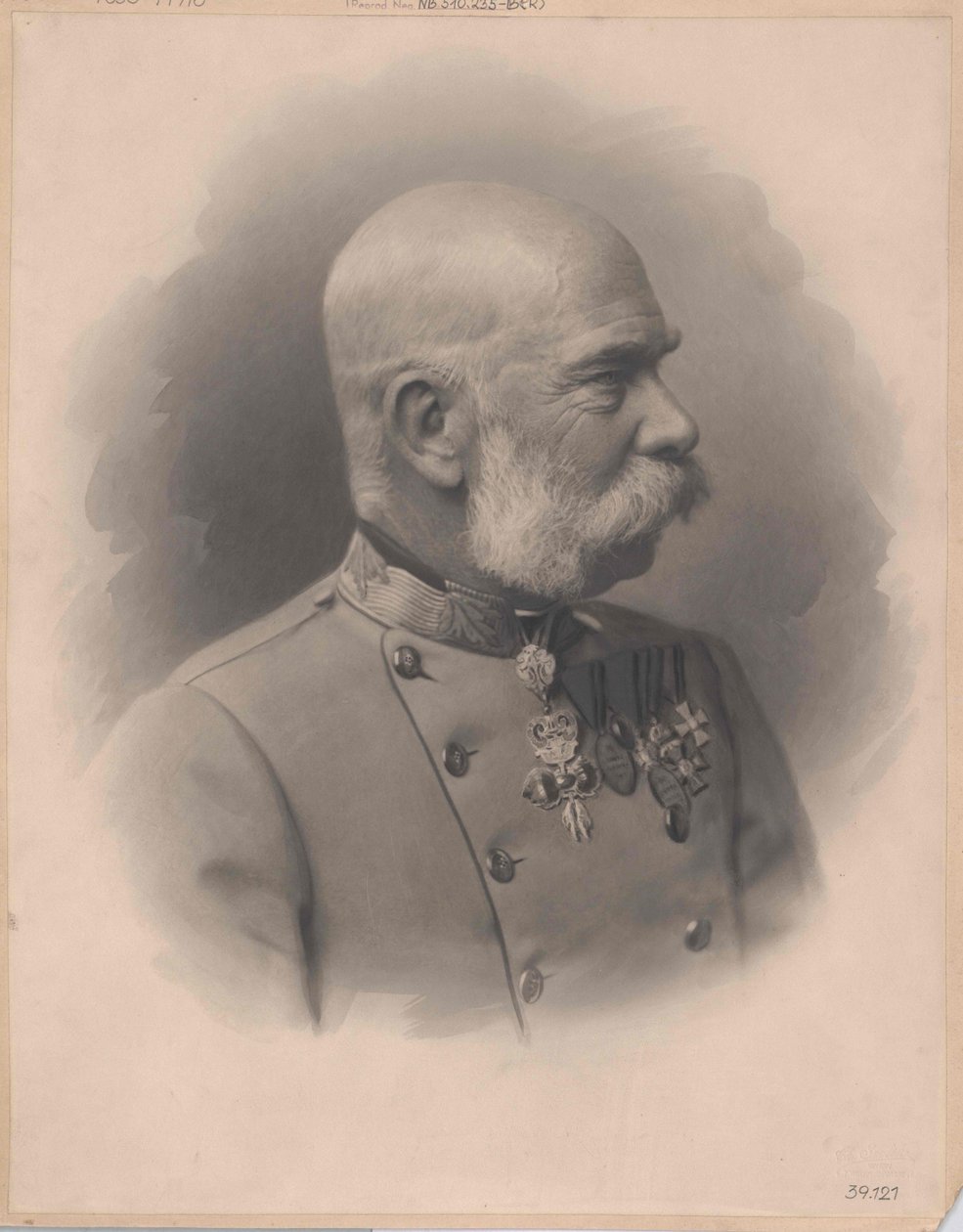 Emperor of Austria Franz Joseph I (print) by Artist Unknown