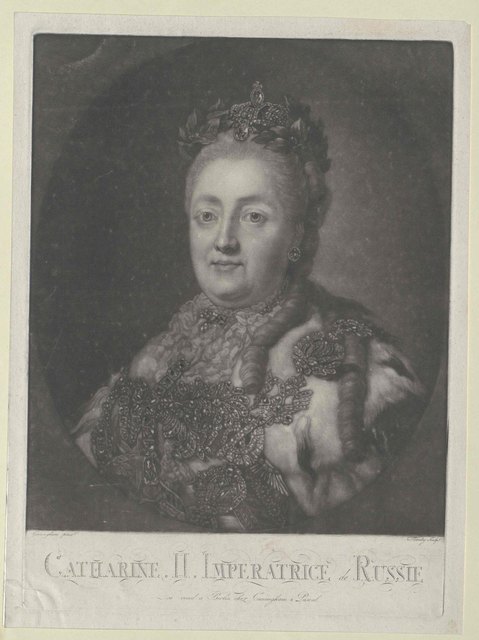 Empress Catherine II of Russia by Artist Unknown