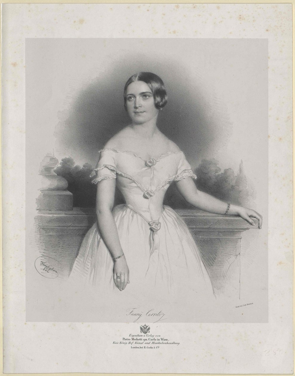 Fanny Cerito by Artist Unknown: Premium art reproduction