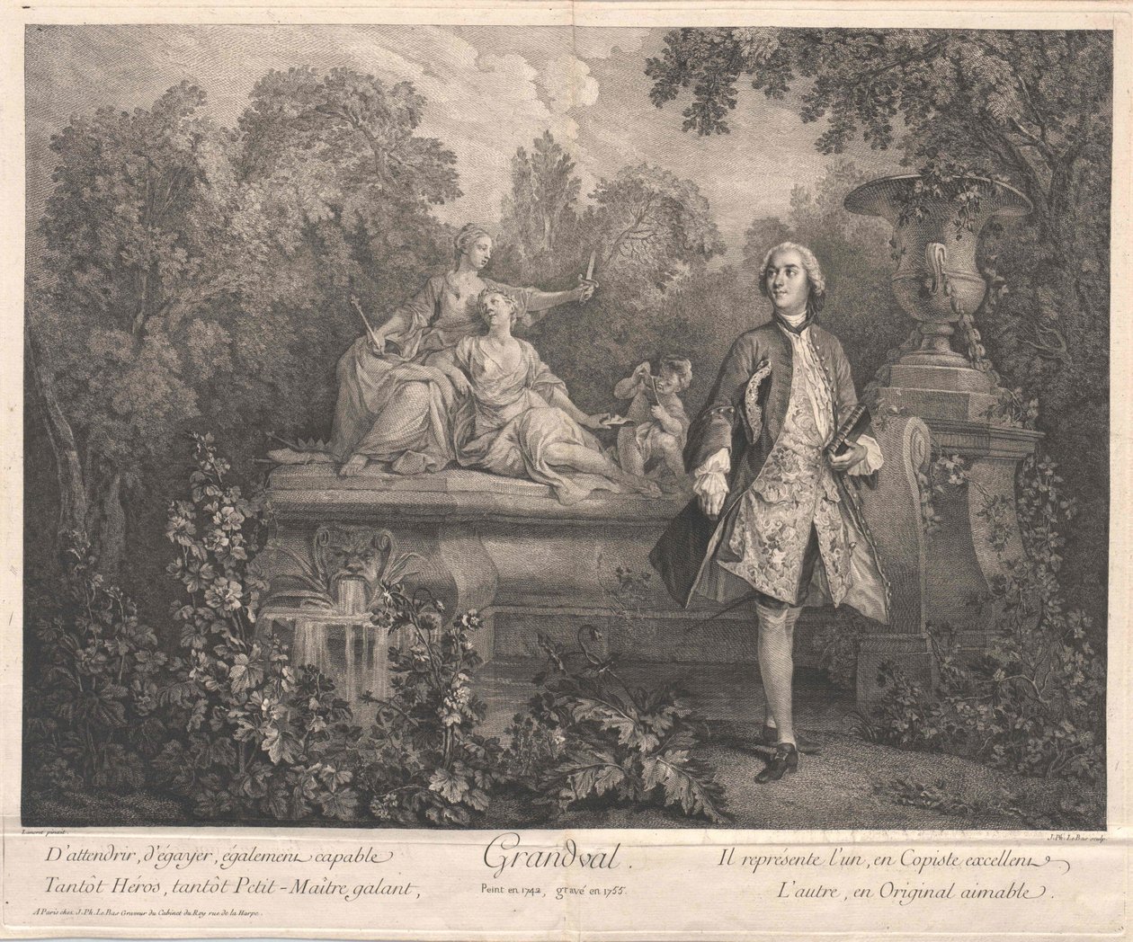Francois Charles Racot de Grandval by Artist Unknown