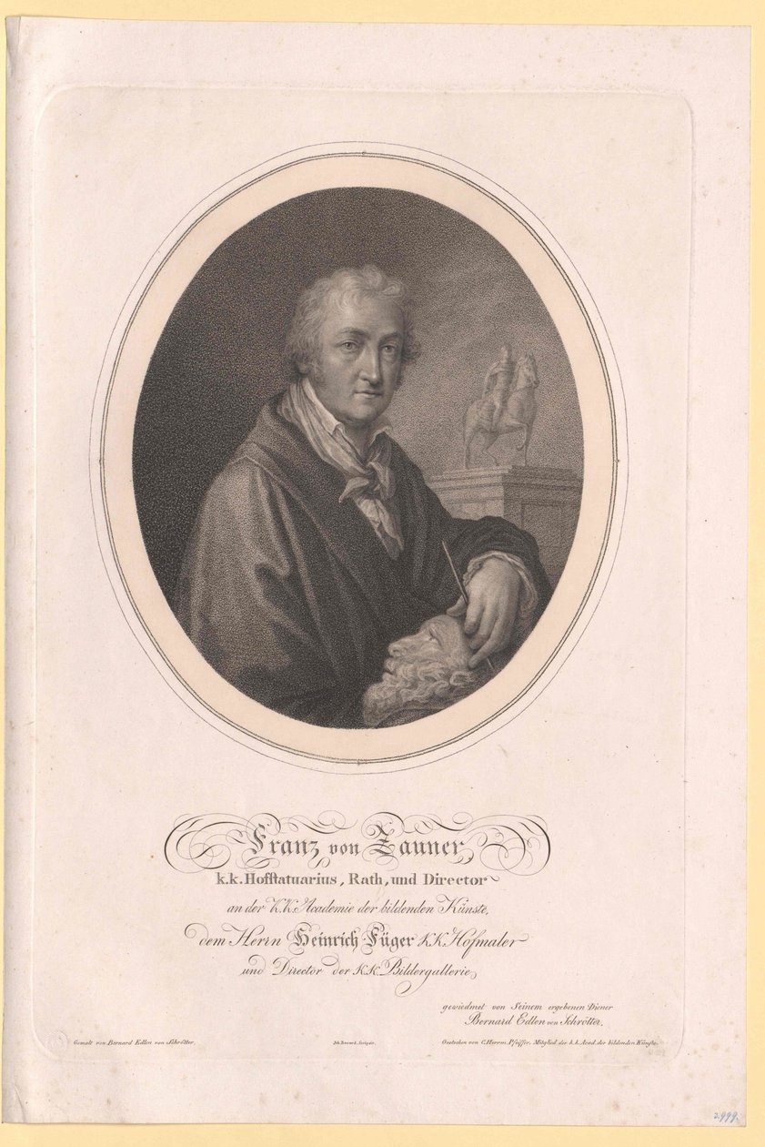 Franz Anton von Zauner by Artist Unknown
