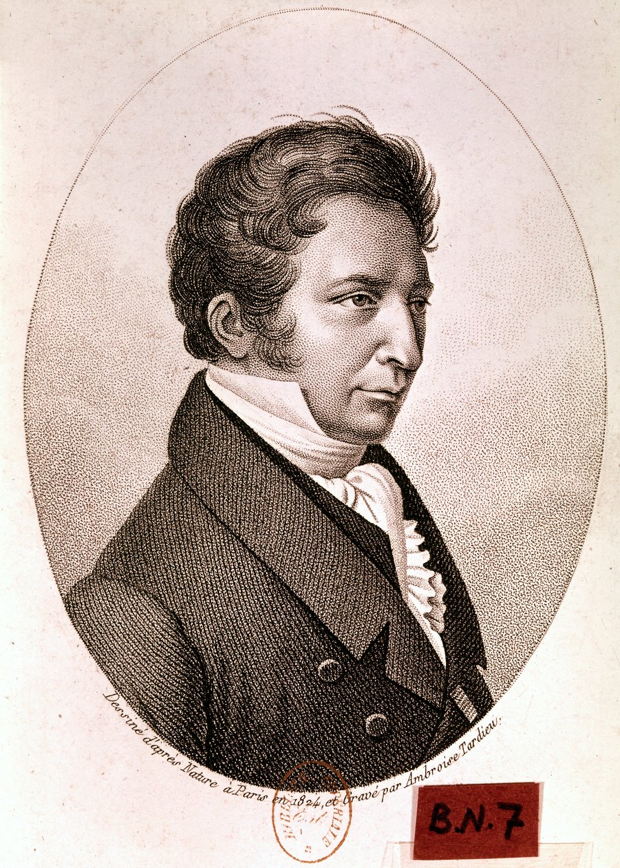 Portrait of Joseph Louis Gay-Lussac by Artist Unknown