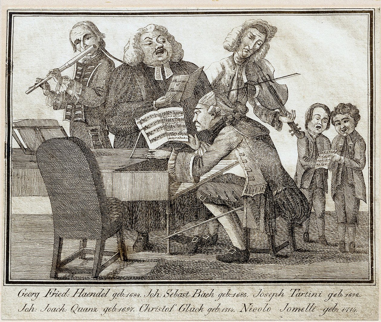 Georg Friedrich Haendel (1685-1759) by Artist Unknown
