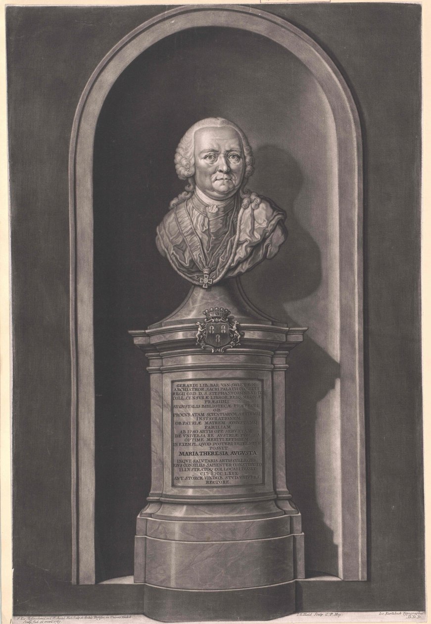 Gerard Baron van Swieten by Artist Unknown