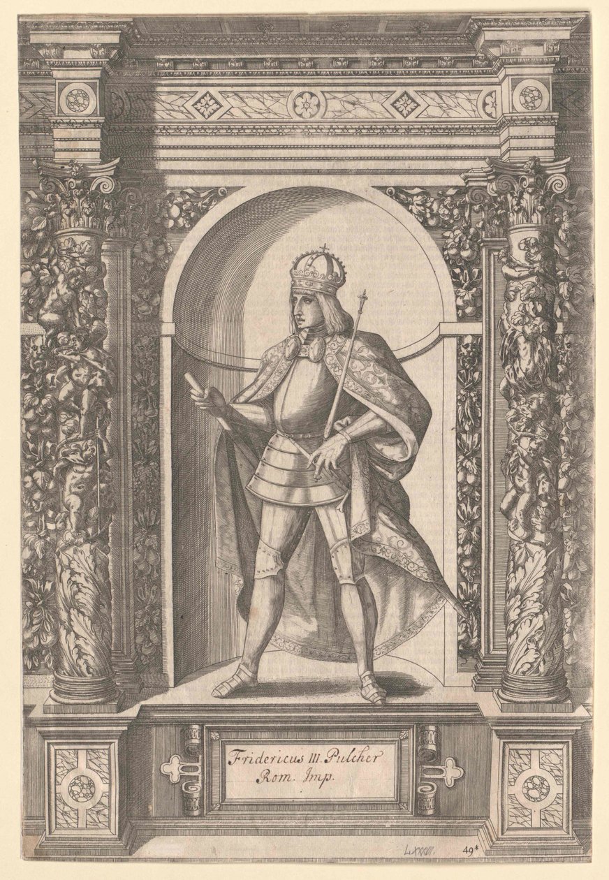 German King Frederick the Fair by Artist Unknown