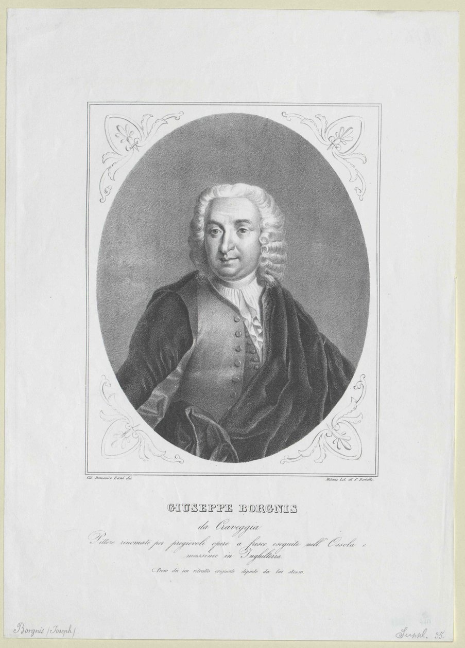 Giuseppe Borgnis by Artist Unknown