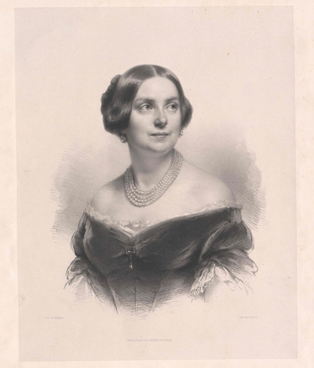 Henriette Gertrude Walpurgis Sontag by Artist Unknown
